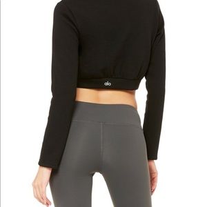 Alo Elite Cropped Sweatshirt